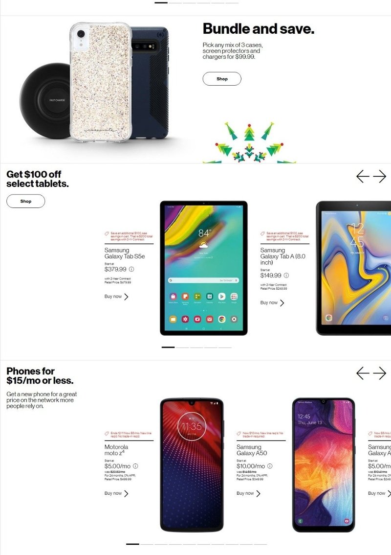 Verizon Wireless Black Friday 2019 Ad, Deals and Sales - 0