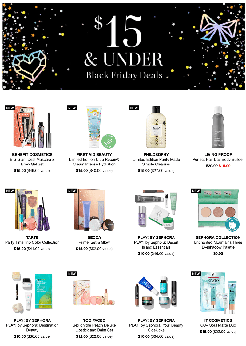 Sephora Black Friday 2019 Page 1