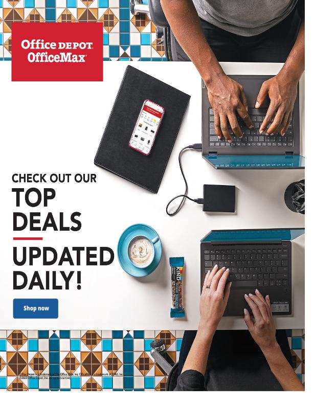 Office Depot And Officemax Weekly March 8 21 2020 Ad Savings Com