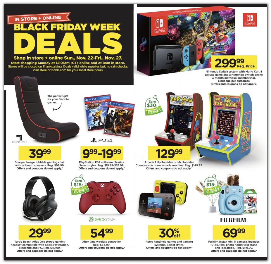 Kohls Black Friday Deals - There are ads from 30 different retailers - Will There Be Any Cruise Deals For Black Friday