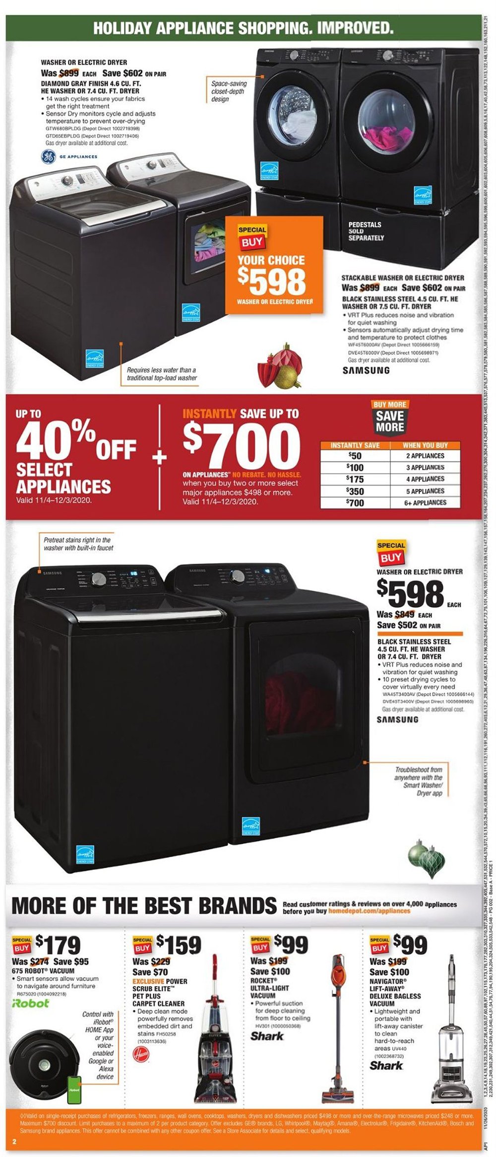 Home Depot Cyber Monday 2021 Ad