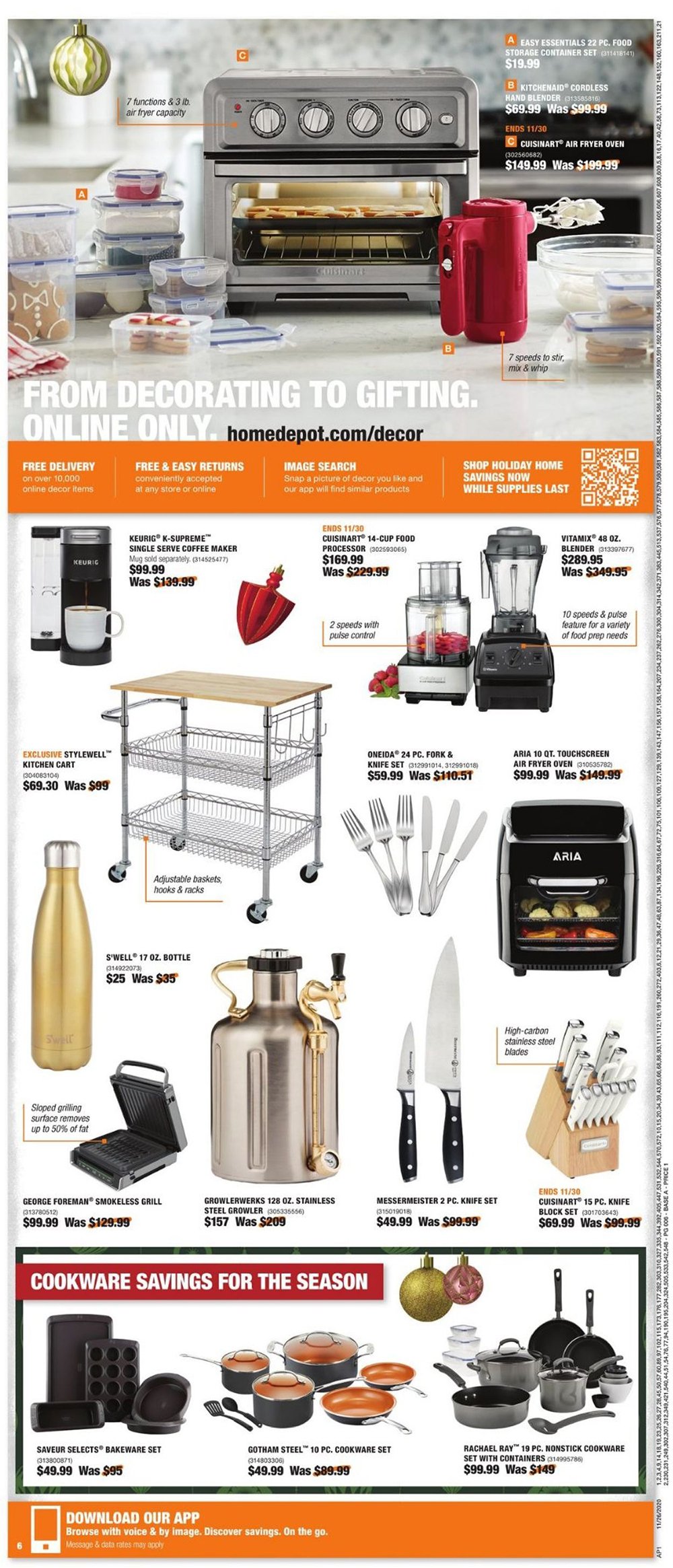 Home Depot Cyber Monday 2021 Ad