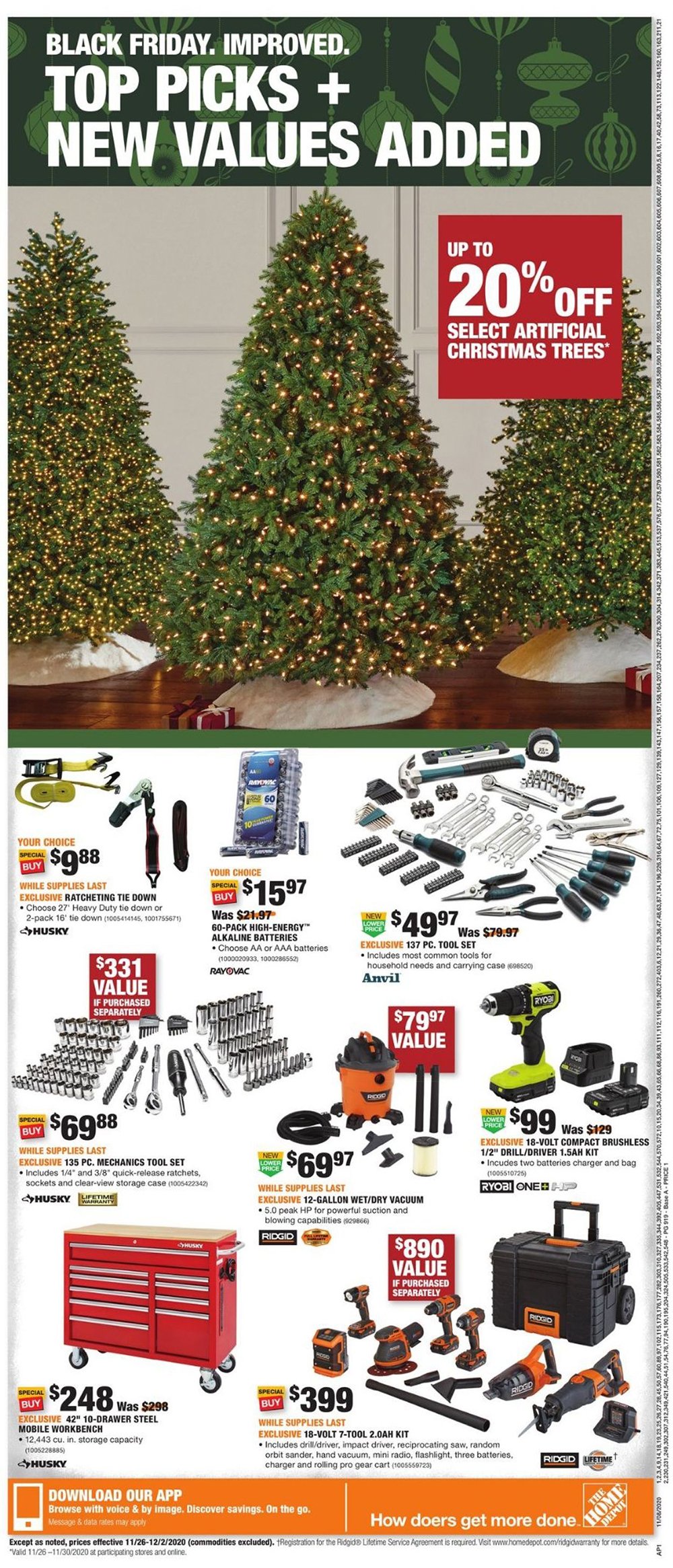 Home Depot Cyber Monday 2021 Ad