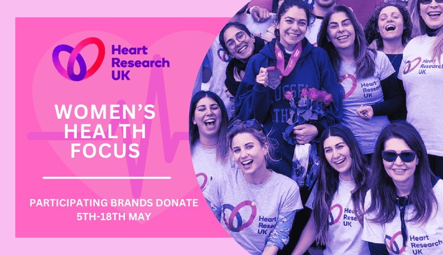 Women’s Health Focus - Heart Research UK & Savoo