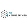 3D Kennzeichen gutscheine