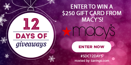 Win a gift card from Macy's!