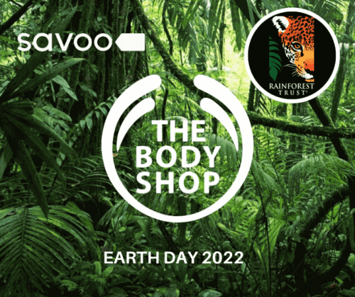 Donate to Rainforest Trust this Earth Day with The Body Shop