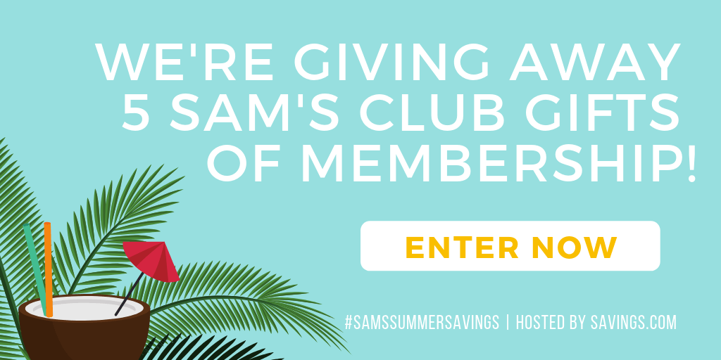 Win a Sam's Gift of Membership gift card!