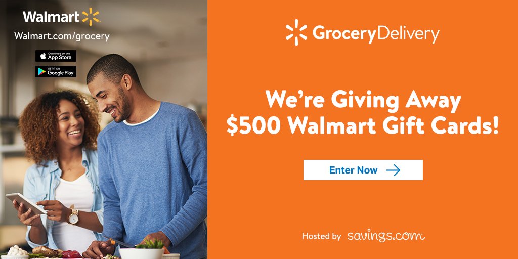 Savings.com Walmart Gift Card Giveaway