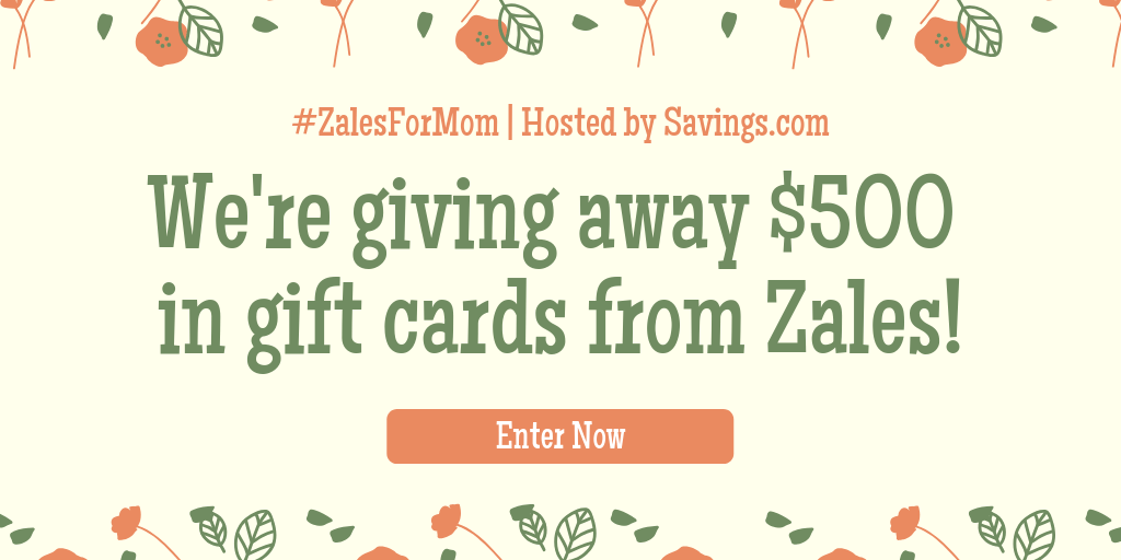 Shop Great Mother's Day Deals at Zales {+ Enter to Win 1 of 5 $100 Gift Cards!} #ZalesForMom