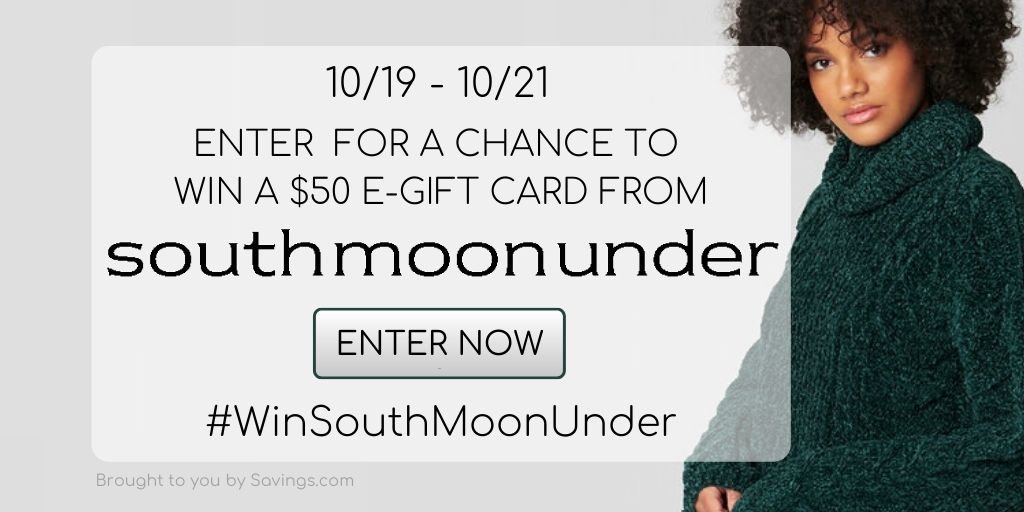 Win a $50 e-gift card from South Moon Under.
