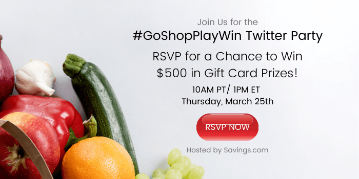 Join the #GoShopPlayWin Twitter party!