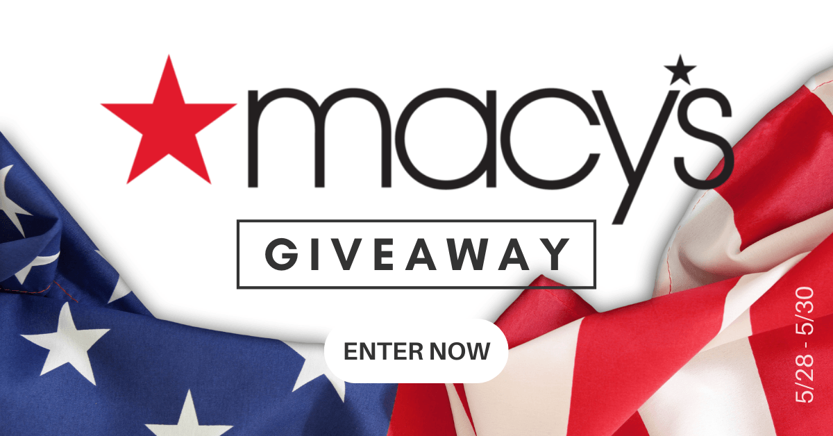 Enter the Savings.com #MacysMemorialDay Sweepstakes!