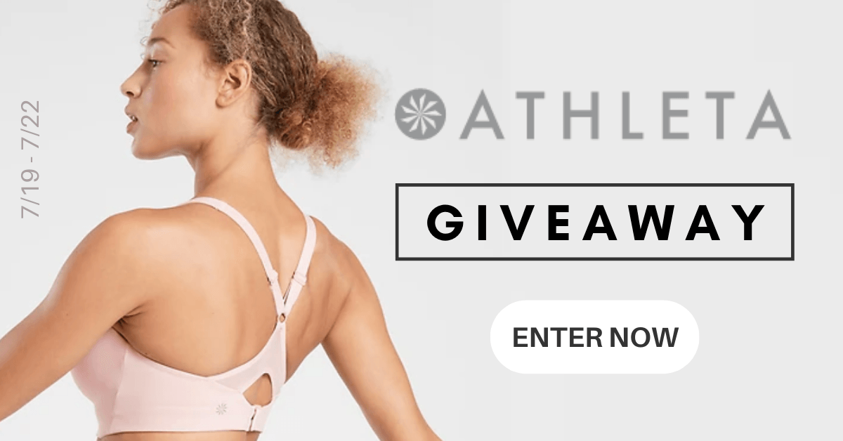 Enter the Savings.com #GetActiveWithAthleta Sweepstakes!