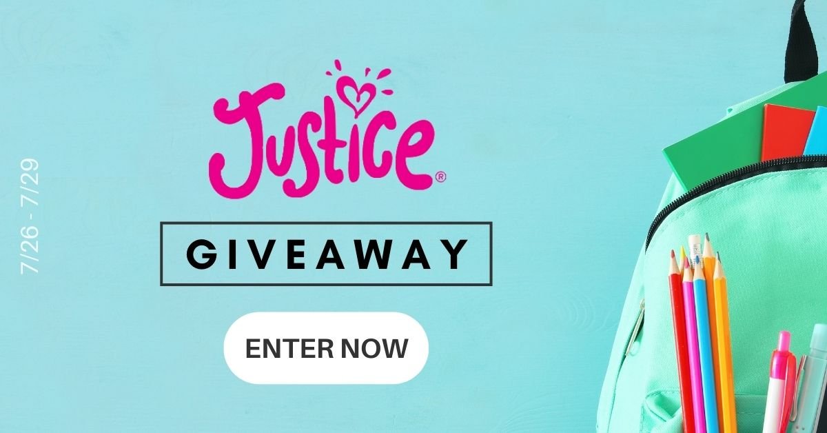 Win a  $100 e-gift card to spend at Justice!