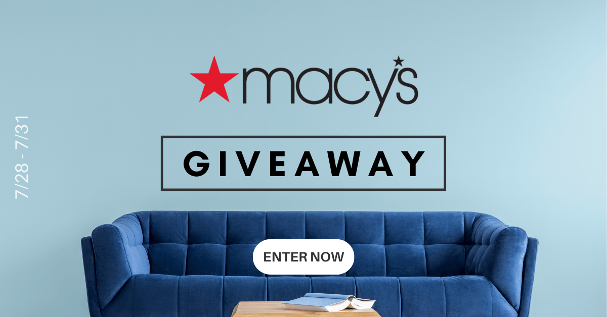 Enter the Savings.com #AtHomeWithMacys Sweepstakes