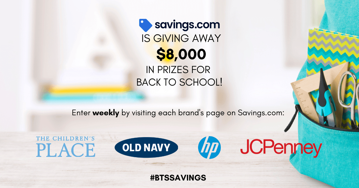 Enter the Savings.com #BTSSavings Sweepstakes! (Round 2!)