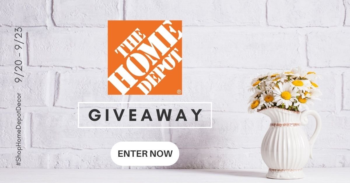 Win a $250 e-gift card to spend at The Home Depot!