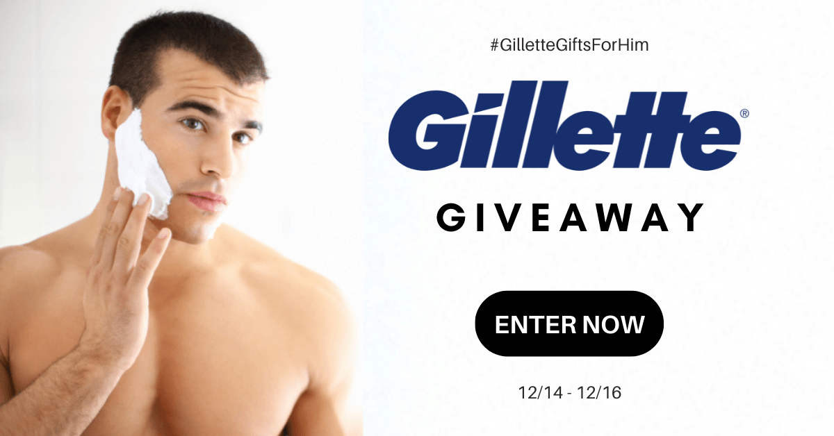 🧼Win a $50 Gift Card To Spend At Gillette (ends 12/16)