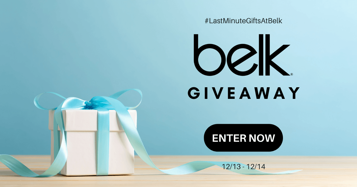 Win a $100 e-gift card to spend at Belk!